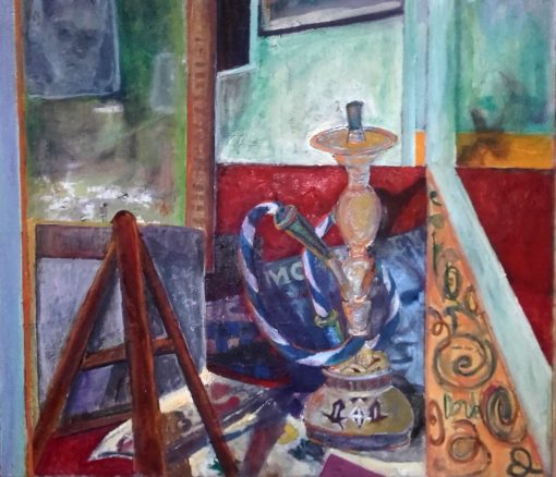 Óleo sobre lienzo "Cachimba"